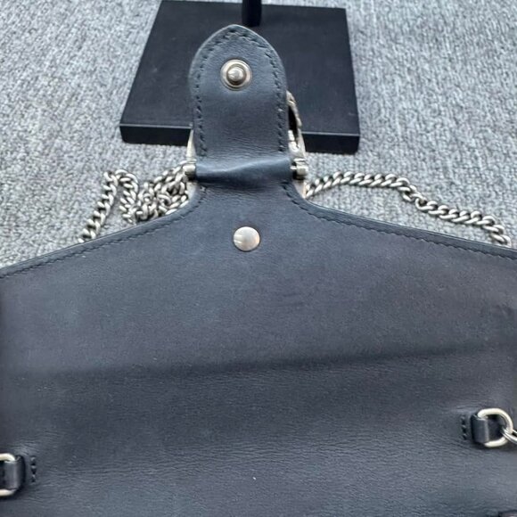 GUCCI Dionysus Chain Wallet Brown Canvas Shoulder Bag 699-011725 - Picture 13 of 16